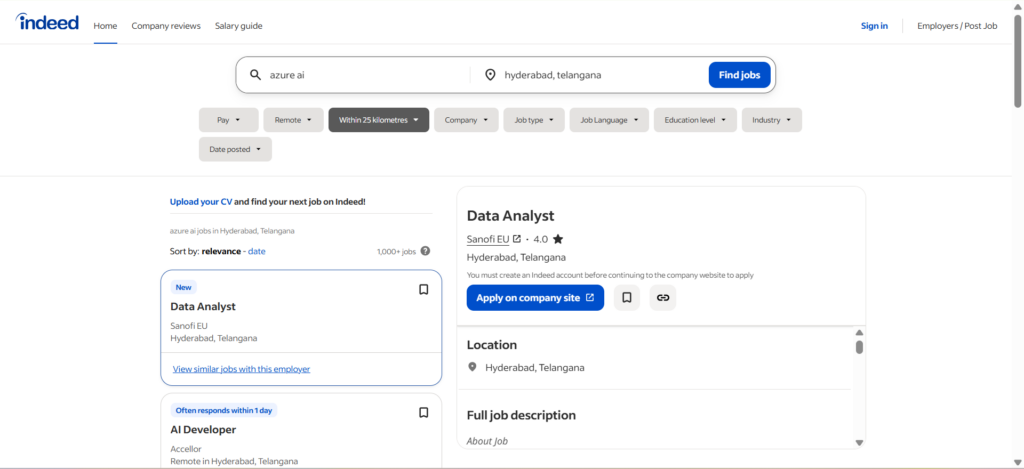 ]Azure AI Training In Hyderabad - Jobs In Hyderabad - Indeed