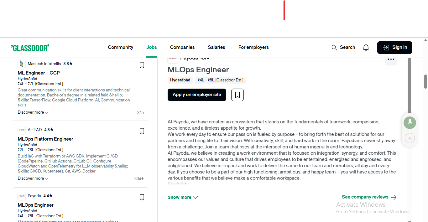 Azure MLops course in Hyderabad -Azure mlops Job.pn