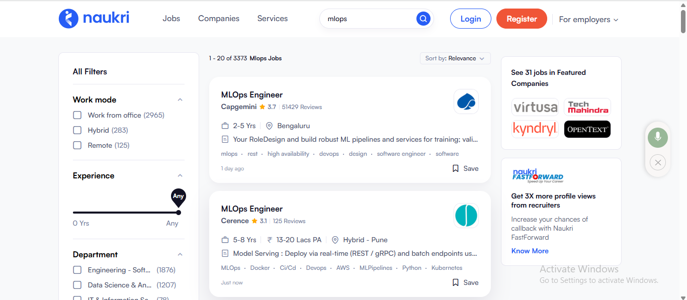 Azure M Lops course in Hyderabad -Azure m lops Jobs.