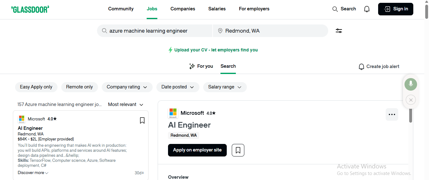 Azure Machine Learning Course in hydrabad