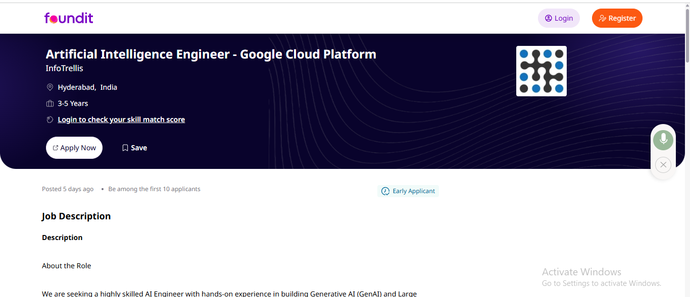 ARTIFISIAL INTELLEGENTS COURSE IN HYDERABAD -JOBS IN HYDERABAD-FOUNDIT